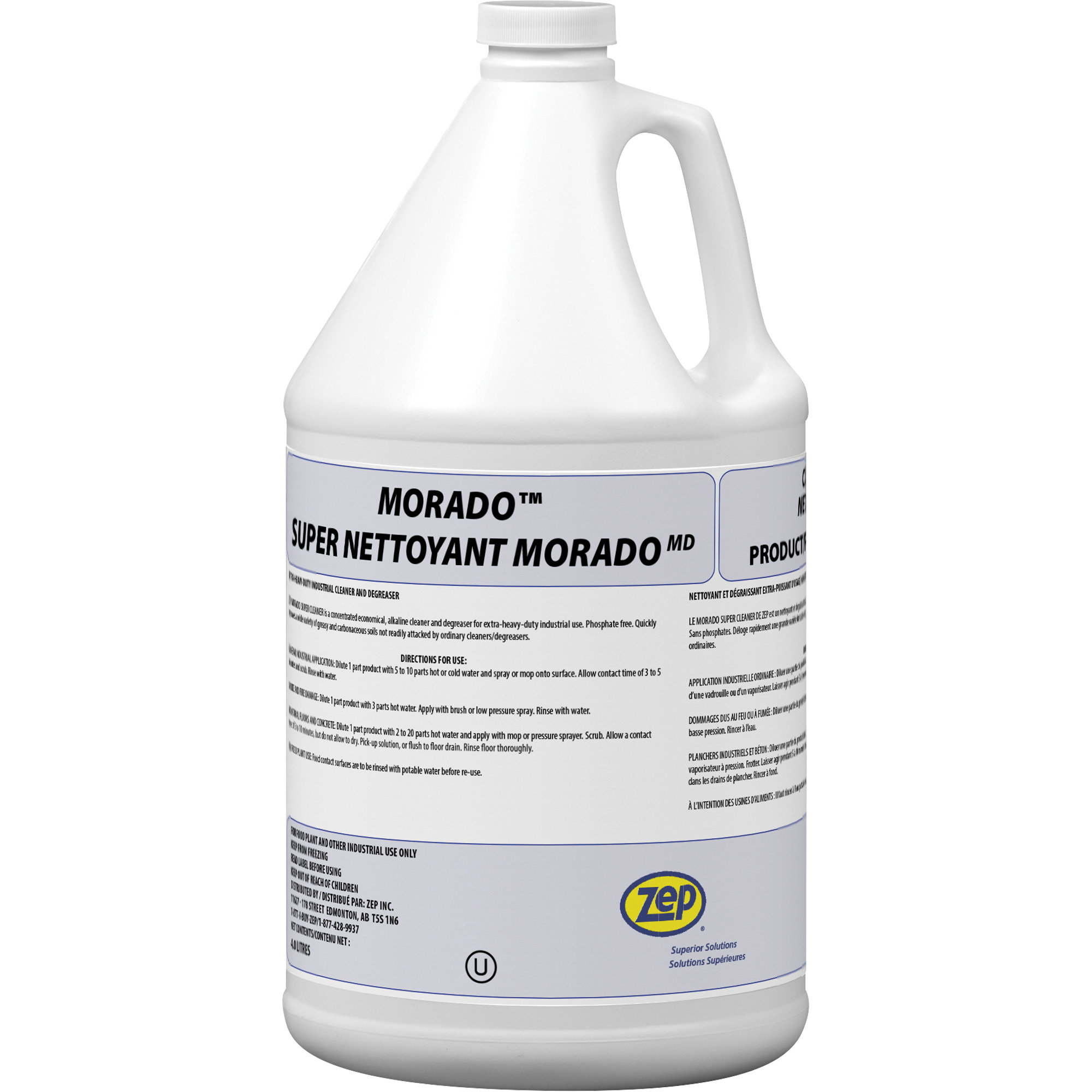 Nettoyant et dégraissant à usages multiples pour gros travaux Morado, 4 L, Cruche