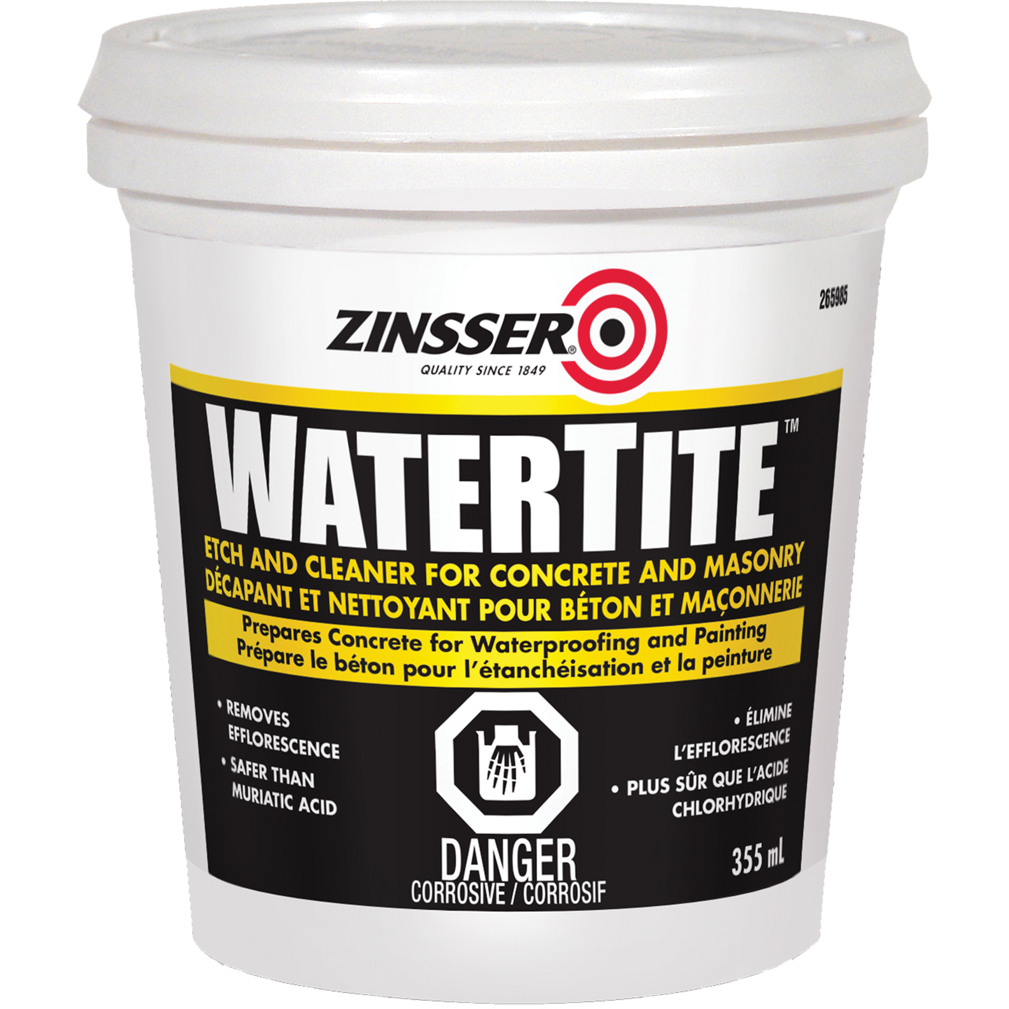 Produit nettoyant et de préparation du béton ZinsserMD WatertiteMD