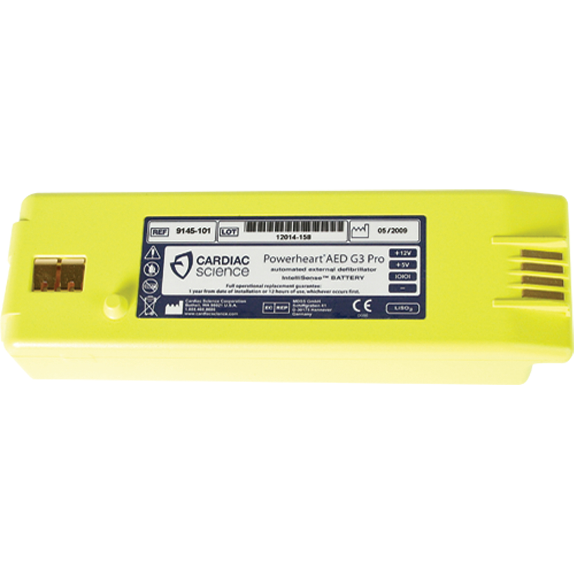 Bloc-pile de rechange pour DEA IntellisenseMD, Powerheart G3MD Pour, Classe 2