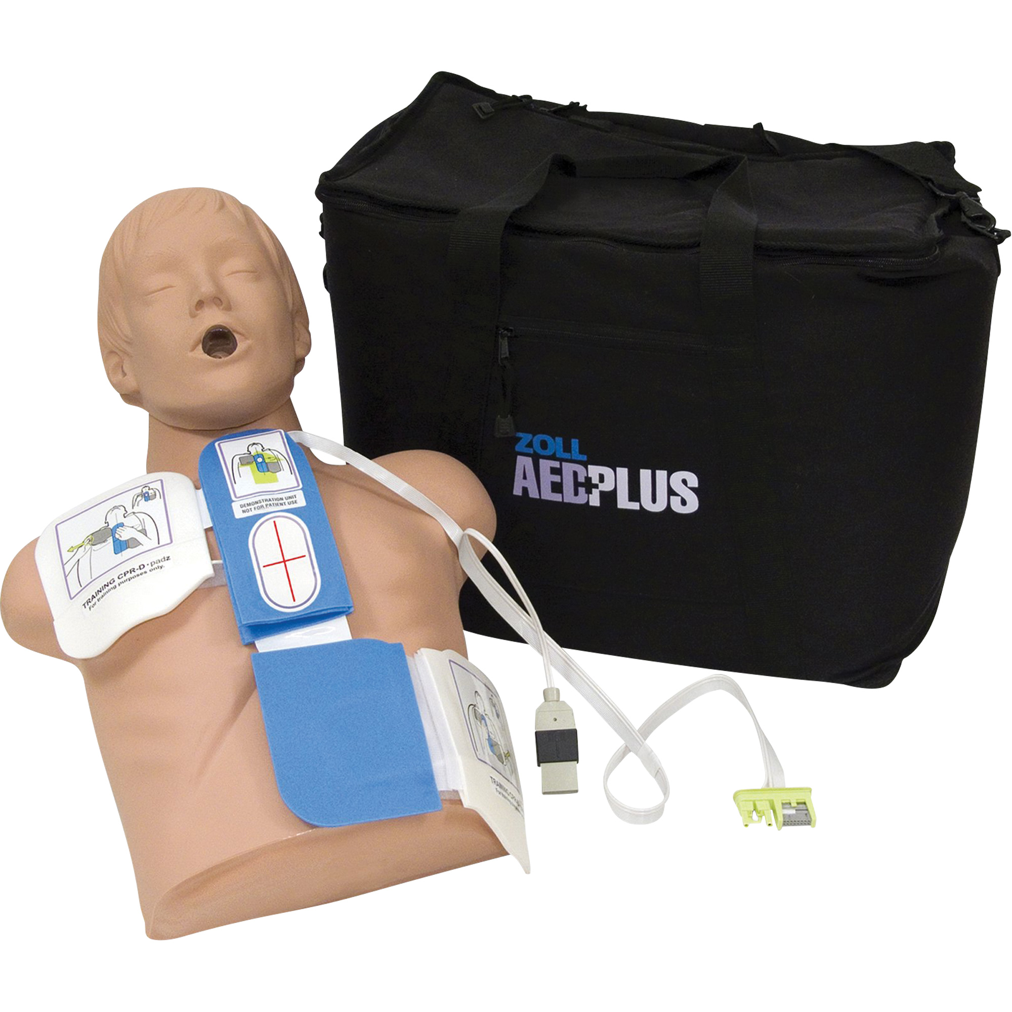 Trousse de démonstration DEA, Zoll AED PlusMD Pour, Non médical