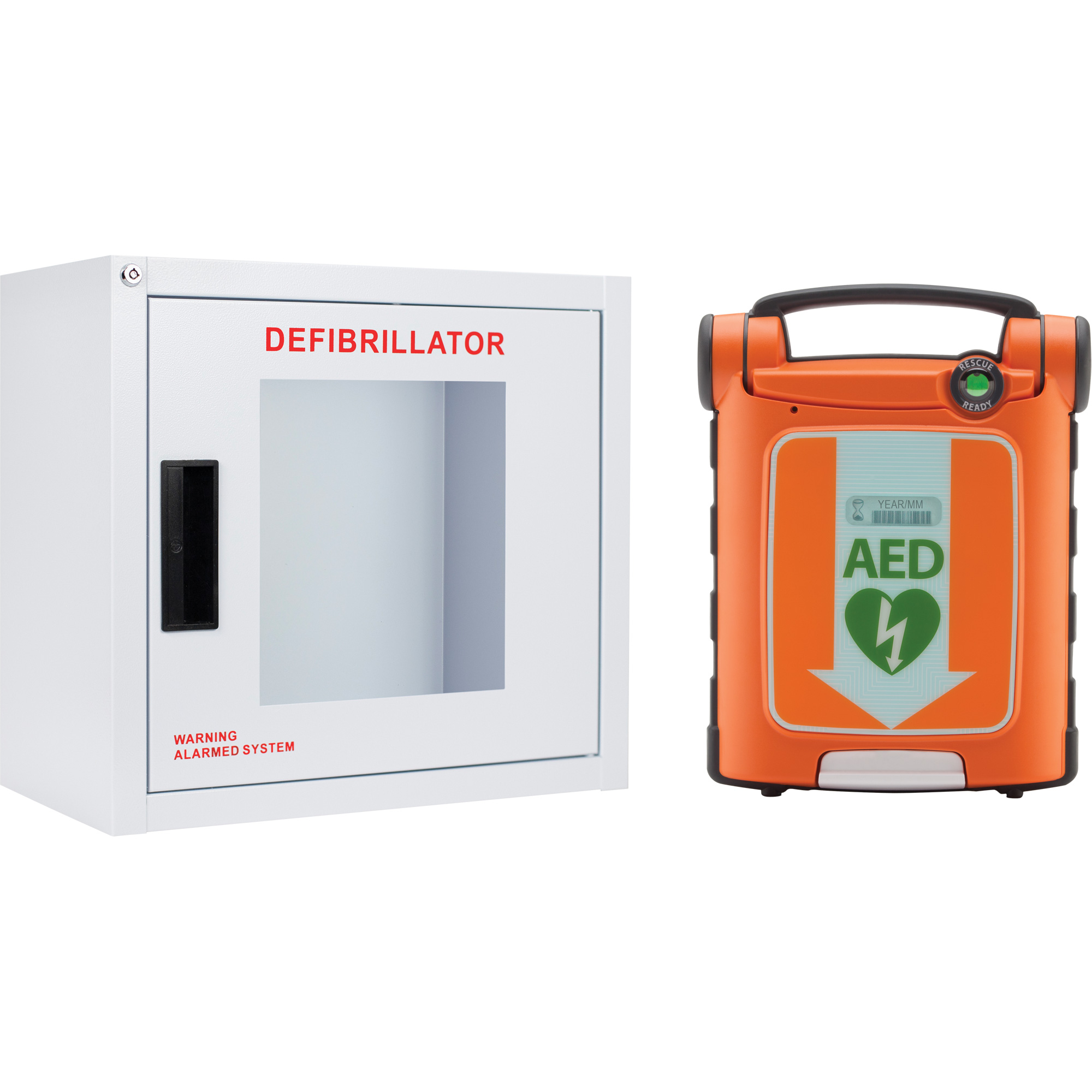 Trousse DEA PowerheartMD G5 avec armoire, Automatique, Bilingue, Classe 3